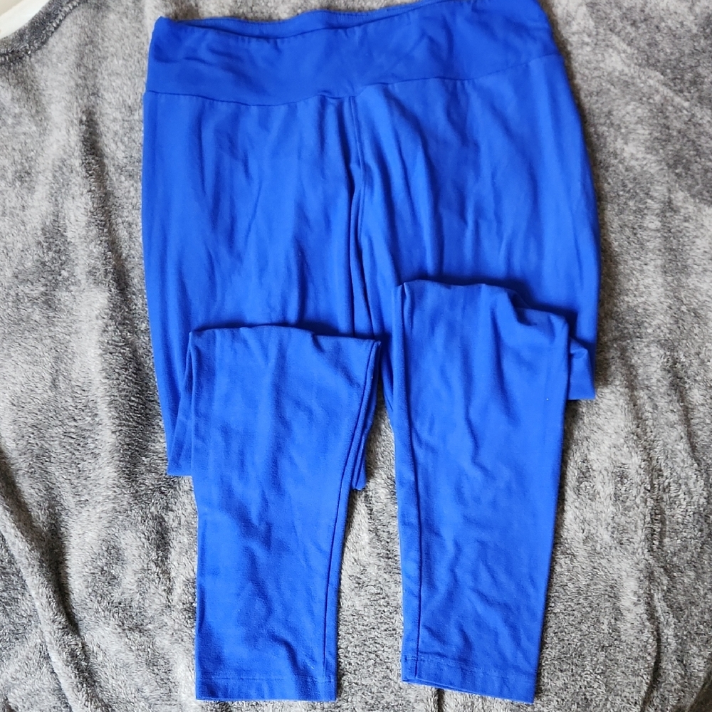 LuLaRoe Royal Blue Leggings